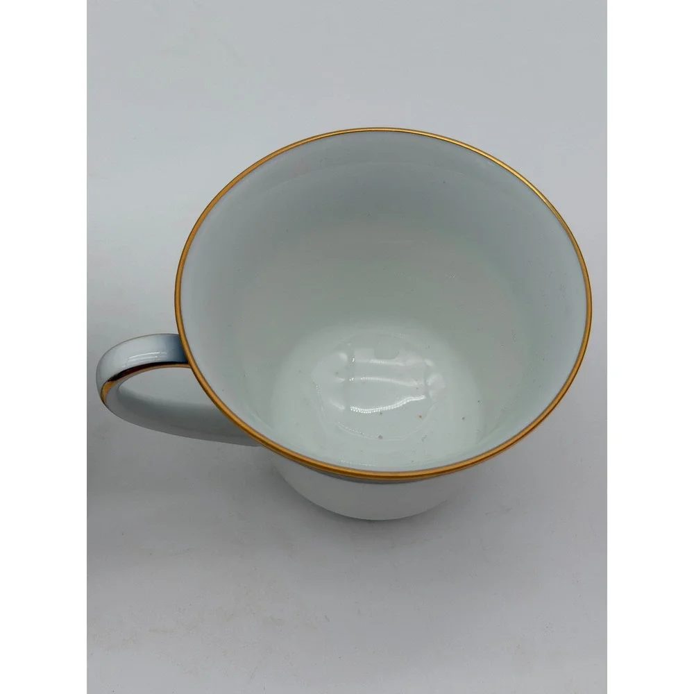 Legacy by Noritake Vienna 2796 Cobalt Blue Gold Trim Cup Saucer Set